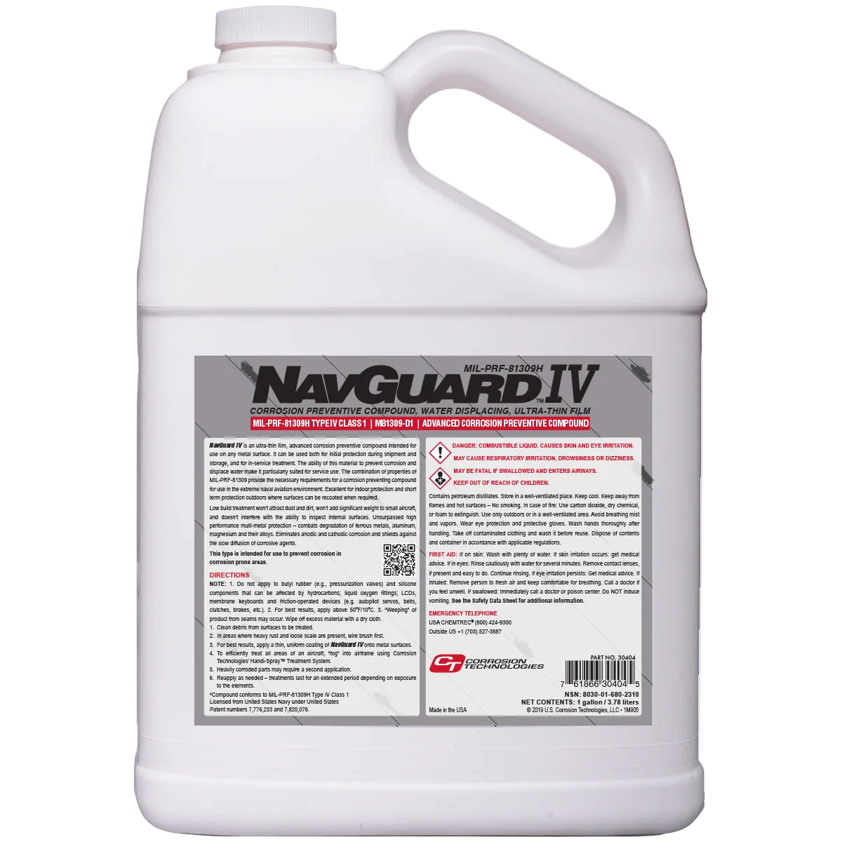 NavGuard® IV - MIL-PRF-81309H Type IV Qualified Advanced Corrosion Prevention Compound
